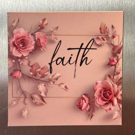 6 Inspirational Faith 2.75 Magnets