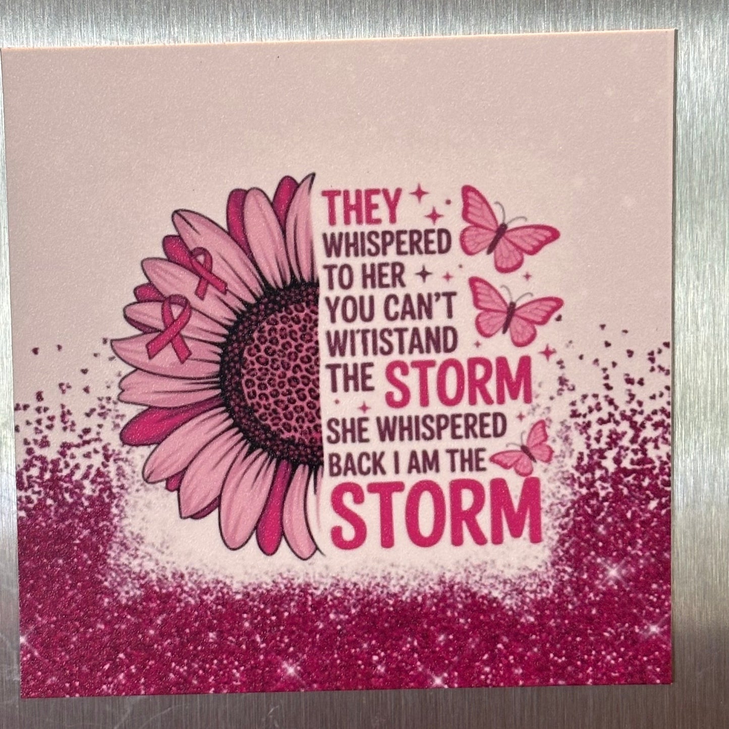 6 Motivational Cancer Awareness 2.75 Magnets