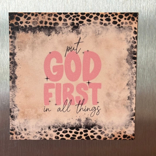 6 Inspirational Faith 2.75 Magnets