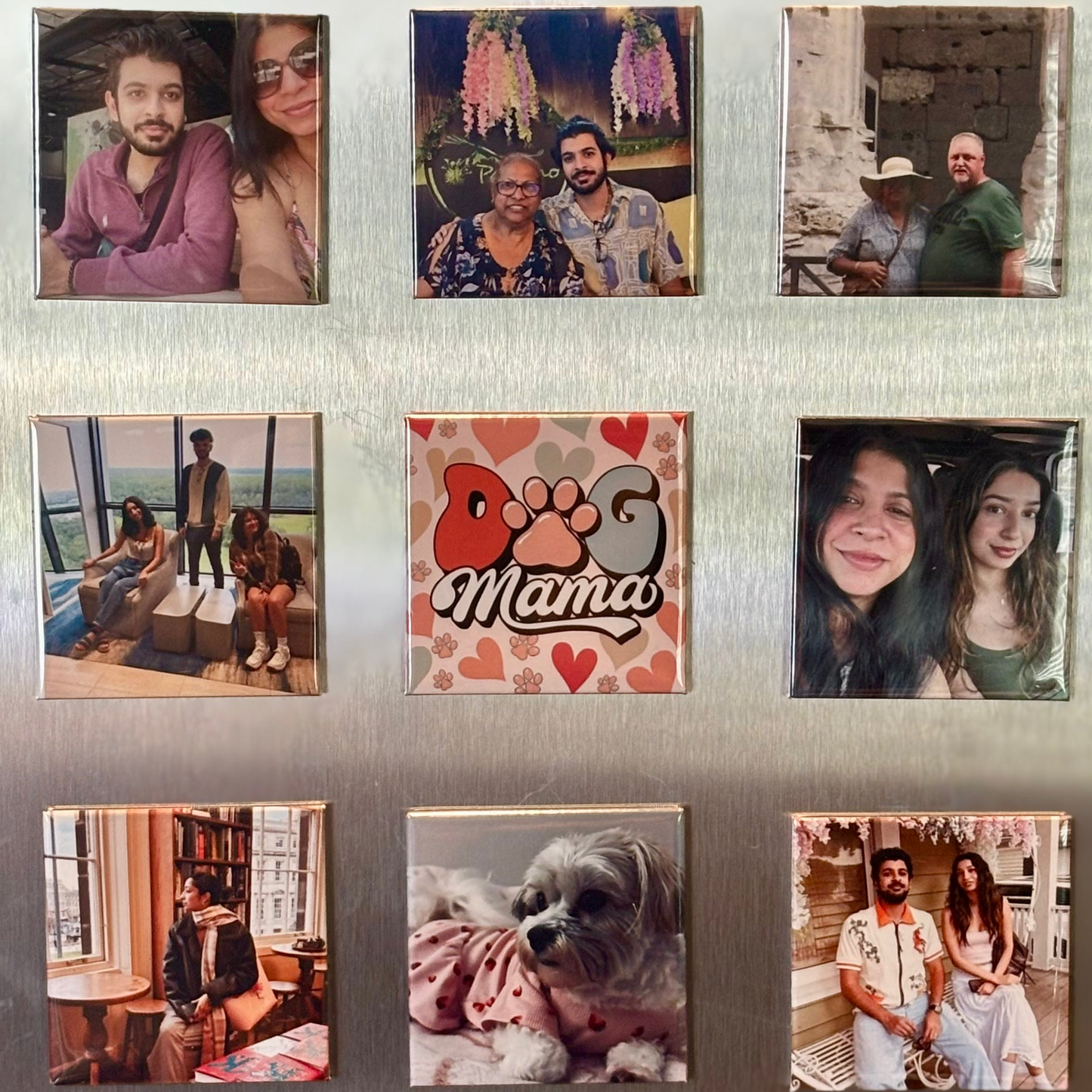 Design your own 9 custom magnets!